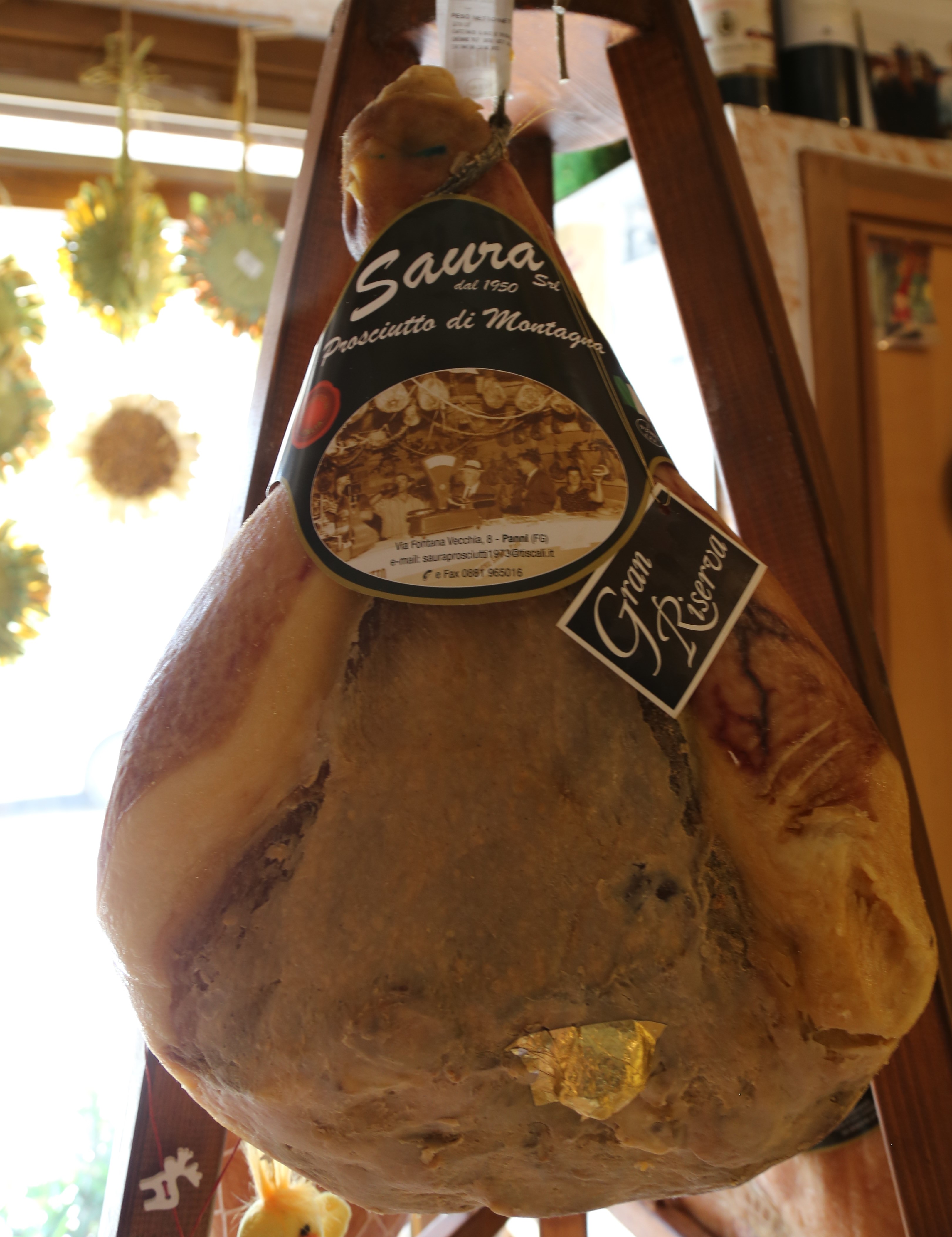 PROSCIUTTO CRUDO CON OSSO RISERVA